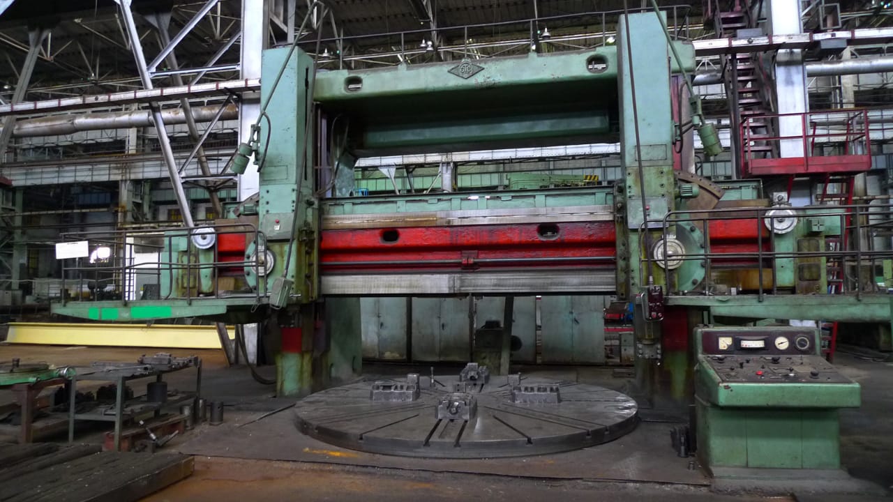 İkinci El CNC - KOLOMNA 1550 Vertical lathe