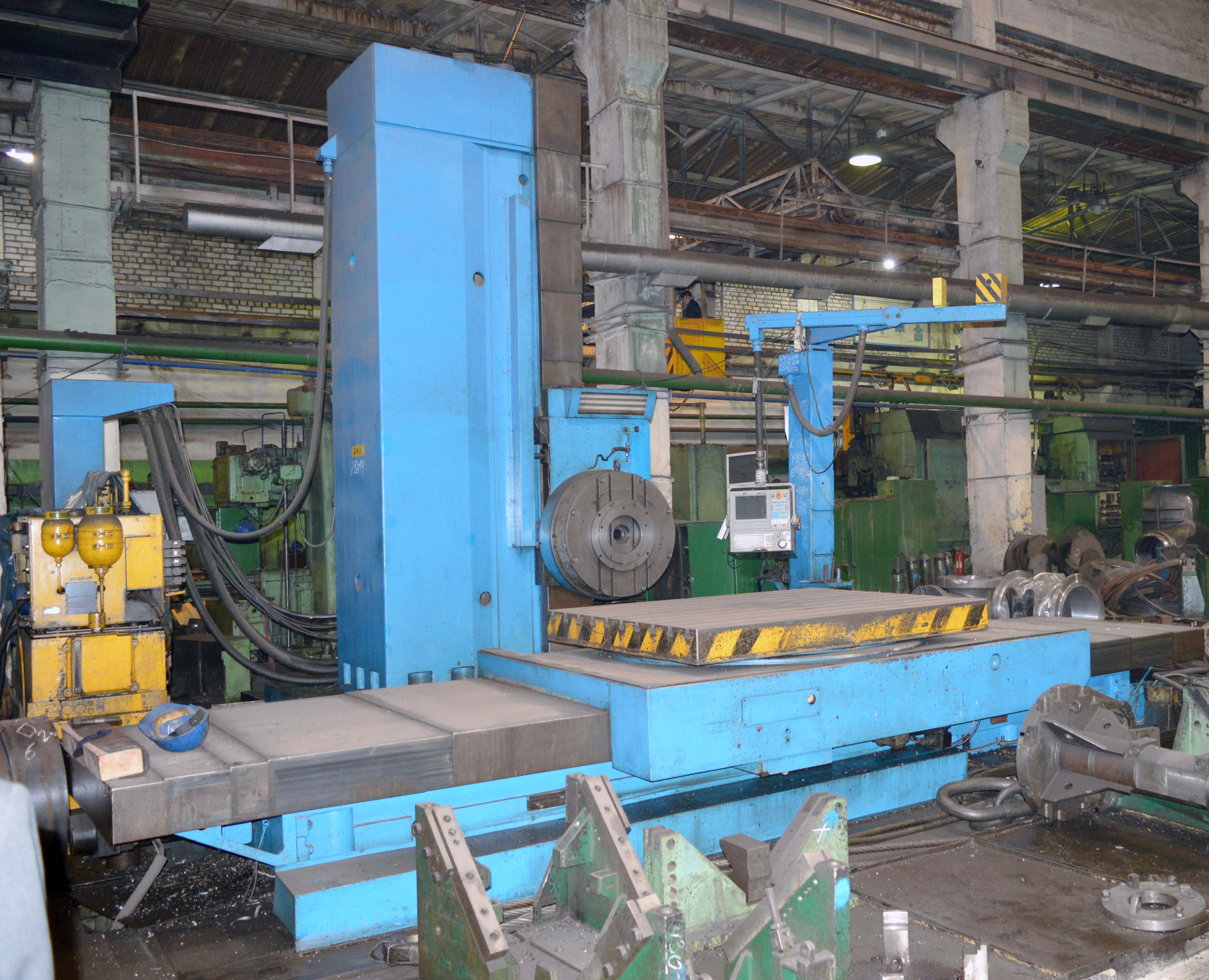 İkinci El CNC - UNION BFKP-130 CNC Horizontal boring mill machine