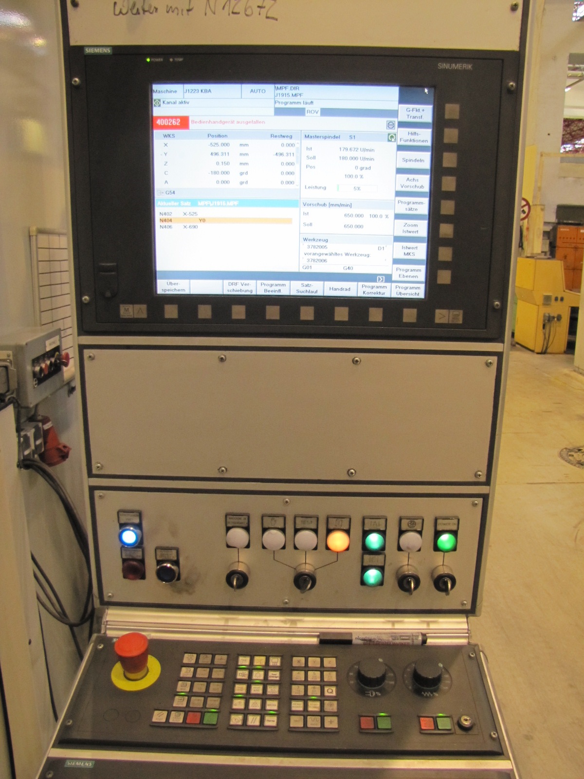 JOBS LINX Compact 35 CNC Portal Freze