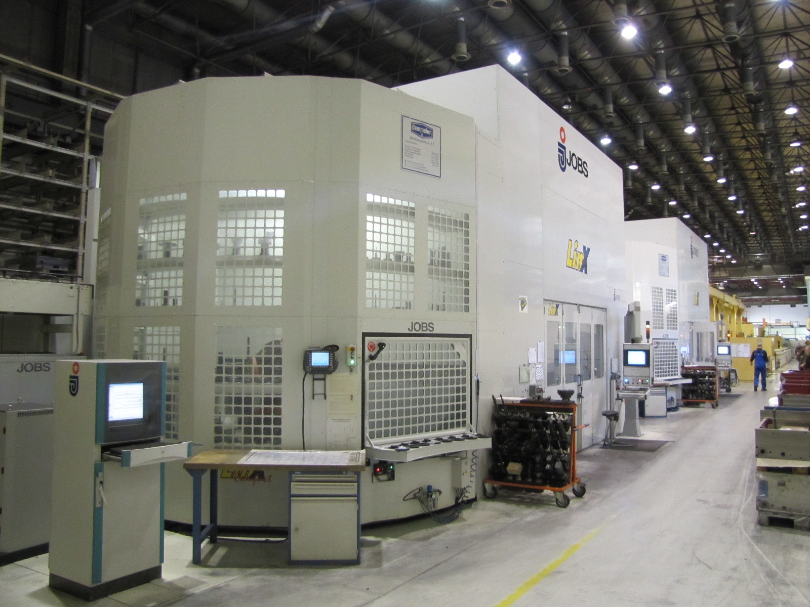 İkinci El CNC - JOBS LINX Compact 35 CNC Portal Freze