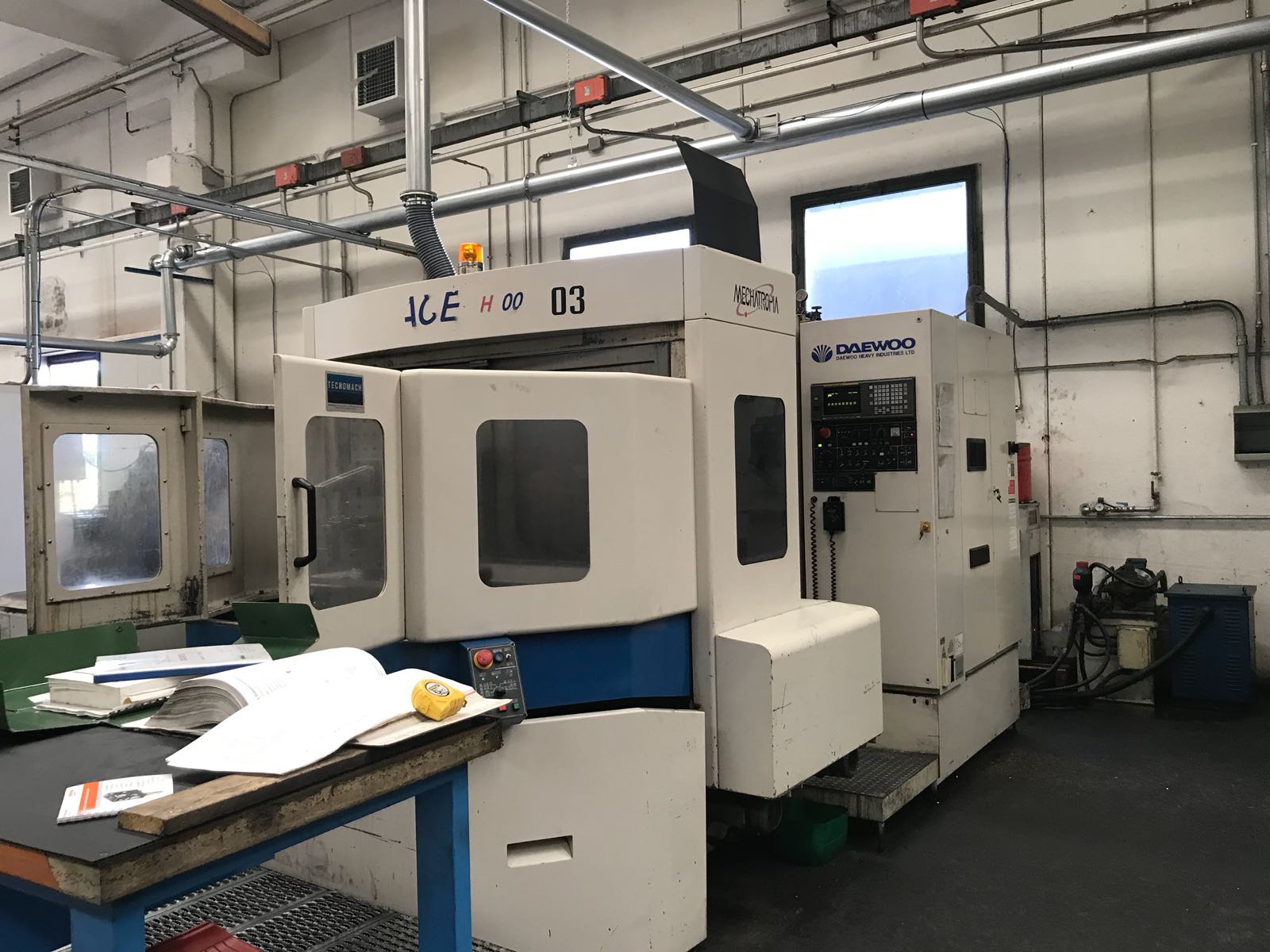 İkinci El CNC - Daewoo ACE H 500 CNC Horizontal Machining Center